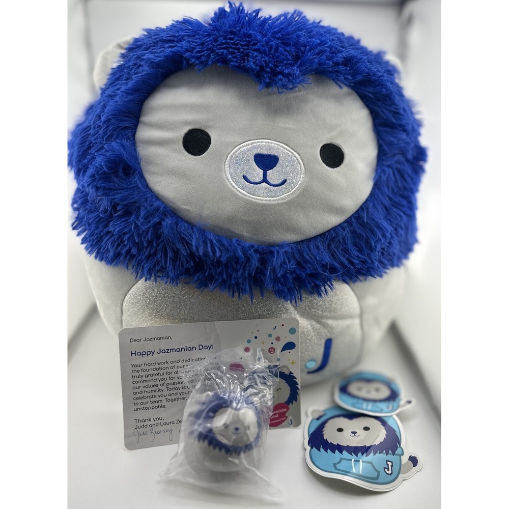 RARE Squishmallows 14" Jazmanian Lion Employee Exclusive Jazwares 25 Anniversary